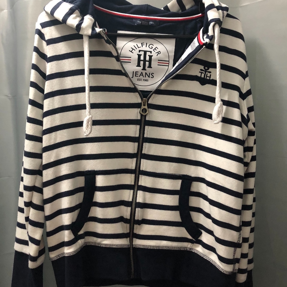 Tommy Hilfiger Nautical Stripe Zip-Up